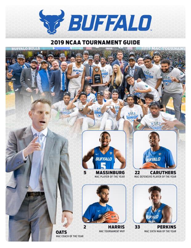 Cover of the University at Buffalo 2019 NCAA Tournament Guide